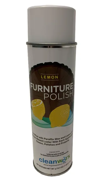Lemon Furniture Polish aerosol can
