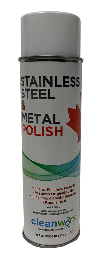 Stainless Steel & Metal Polish aerosol can
