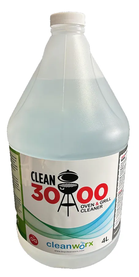 Clean 3000 Oven & Grill Cleaner 4L jug